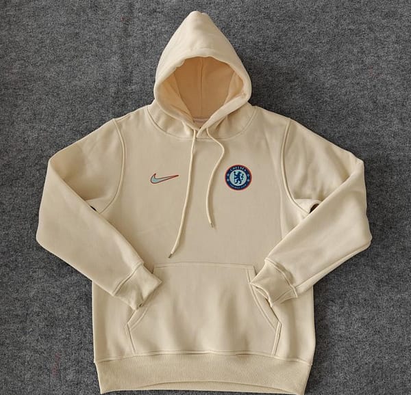 24/25 Chelsea Navy/Red/Black/Beige/Grey Hoodie WIth Black Badge - Image 2