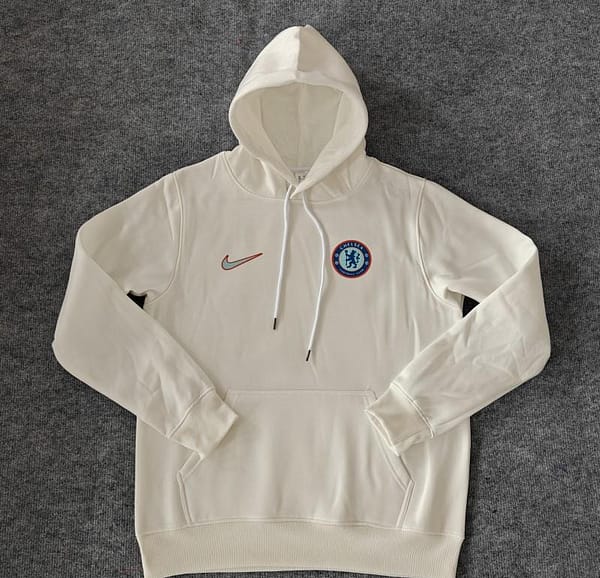 24/25 Chelsea Navy/Red/Black/Beige/Grey Hoodie WIth Black Badge - Image 3