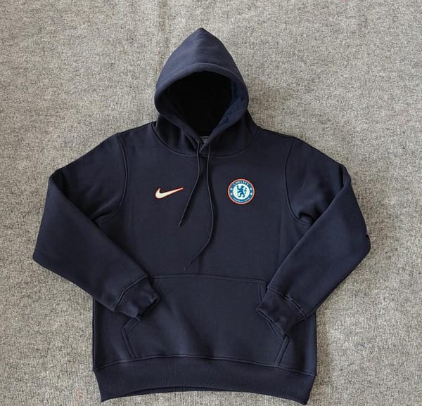 24/25 Chelsea Navy/Red/Black/Beige/Grey Hoodie WIth Black Badge - Image 6