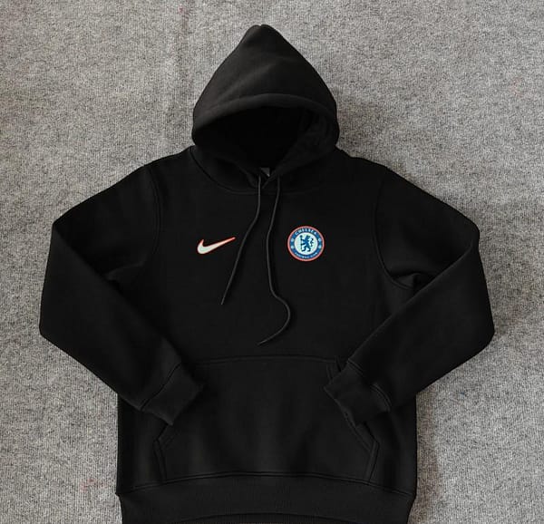 24/25 Chelsea Navy/Red/Black/Beige/Grey Hoodie WIth Black Badge - Image 11