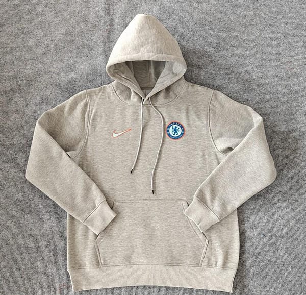 24/25 Chelsea Navy/Red/Black/Beige/Grey Hoodie WIth Black Badge - Image 12