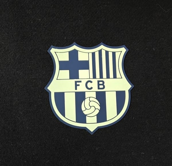 24/25 Barcelona Navy/Red/Black/Beige/Grey Hoodie WIth Black Badge - Image 6