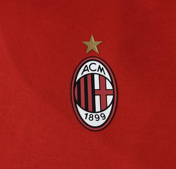 24/25 AC Milan Navy/Red/Black/Beige/Grey Hoodie WIth Black Badge - Image 9