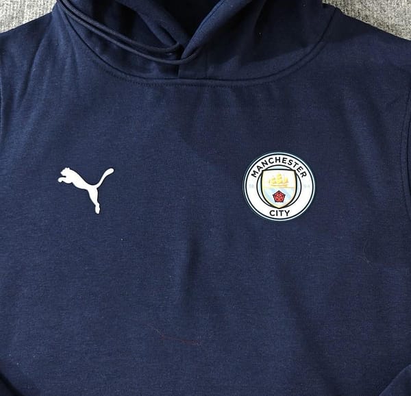24/25 Manchester City Navy/Red/Black/Beige/Grey Hoodie WIth Black Badge - Image 8