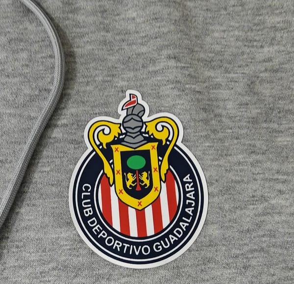 24/25 Chivas Guadalajara Navy/Red/Black/Beige/Grey Hoodie WIth Black Badge - Image 9