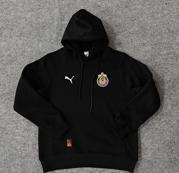 24/25 Chivas Guadalajara Navy/Red/Black/Beige/Grey Hoodie WIth Black Badge - Image 11