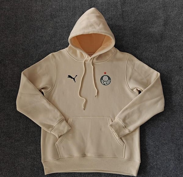 24/25 Palmeiras Navy/Red/Black/Beige/Grey Hoodie WIth Black Badge - Image 2