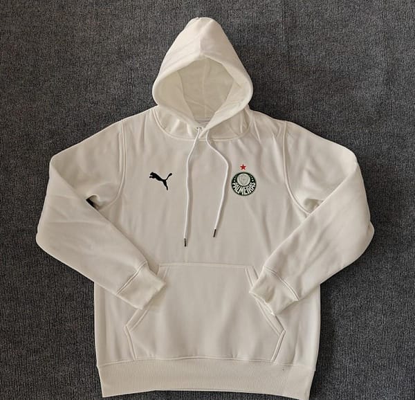 24/25 Palmeiras Navy/Red/Black/Beige/Grey Hoodie WIth Black Badge - Image 5