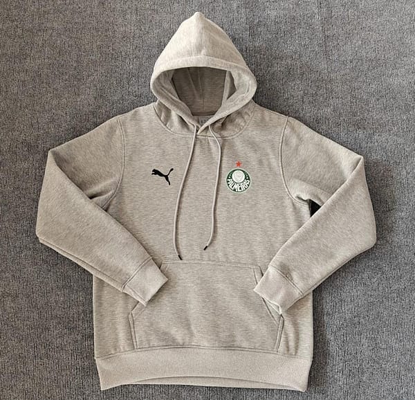 24/25 Palmeiras Navy/Red/Black/Beige/Grey Hoodie WIth Black Badge - Image 6