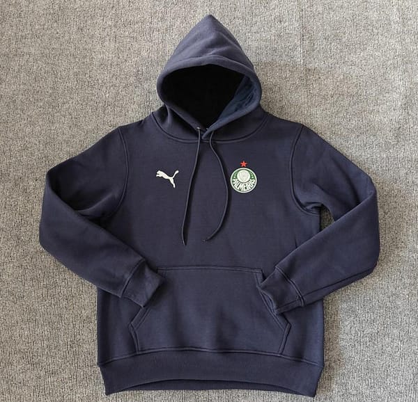 24/25 Palmeiras Navy/Red/Black/Beige/Grey Hoodie WIth Black Badge - Image 7