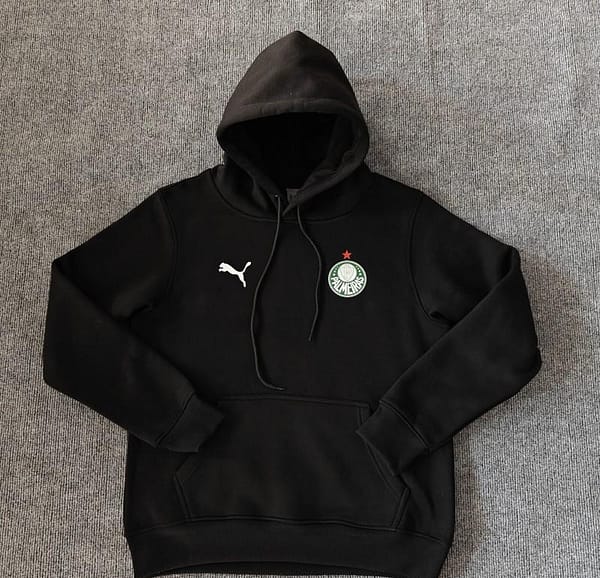 24/25 Palmeiras Navy/Red/Black/Beige/Grey Hoodie WIth Black Badge - Image 8