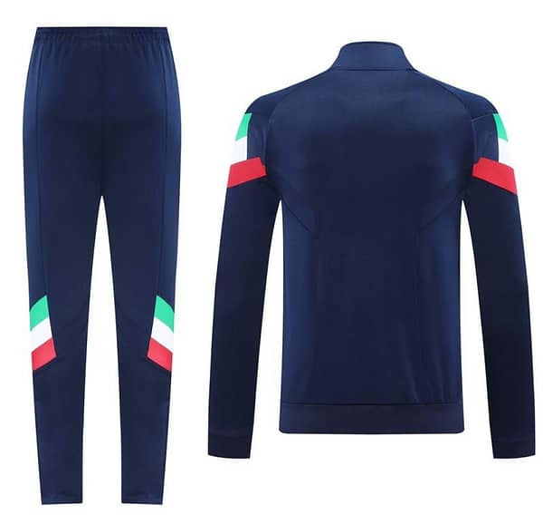 2024 Italy Blue Full Zipper Jacket +Long Pants - Image 15