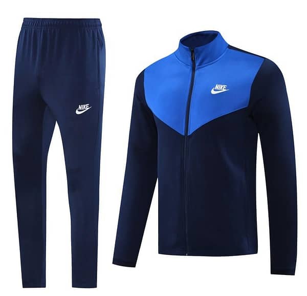 2024 NIKE Navy/Blue Full Zipper Jacket +Long Pants