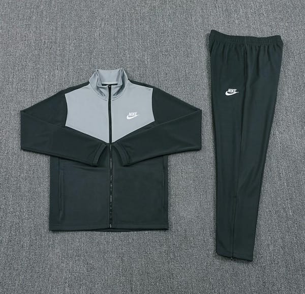 2024 NIKE Black/Grey Full Zipper Jacket +Long Pants - Image 10