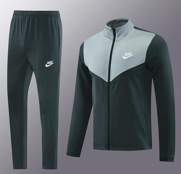 2024 NIKE Black/Grey Full Zipper Jacket +Long Pants - Image 13