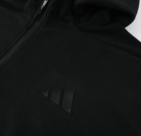 2024 Adidas Black Hoodie Full Zipper Jacket +Long Pants - Image 9
