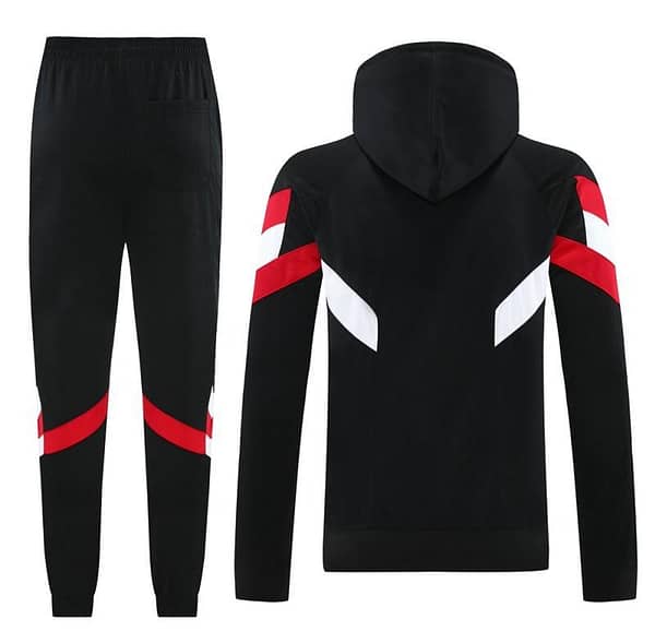 24/25 Manchester United Black Hoodie Jacket +Long Pants - Image 15