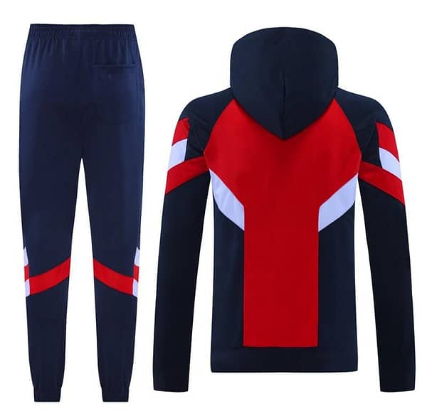 24/25 Arsenal Red/Navy Hoodie Jacket +Long Pants - Image 17