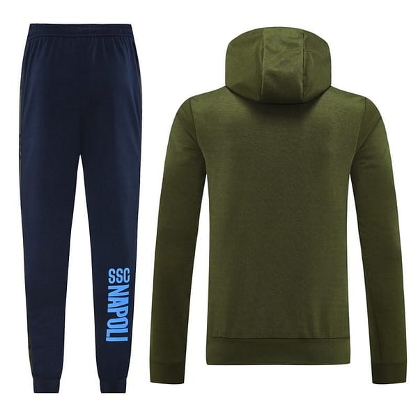 24/25 Napoli Green Hoodie Full Zipper Jacket +Long Pants - Image 16