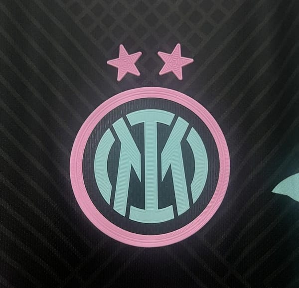 24/25 Inter Milan Black With Pink Snake Jersey - Image 7