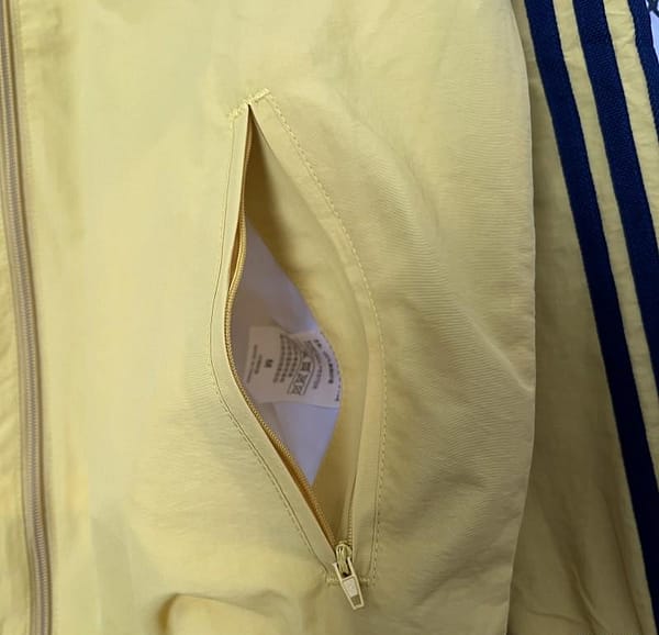 24/25 Real Madrid Yellow/Red Reversible Windbreaker - Image 12