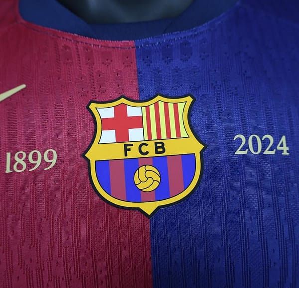Player Version 24/25 Barcelona Home 125Th Anniversary 1899-2024 Printing Jersey - Image 9