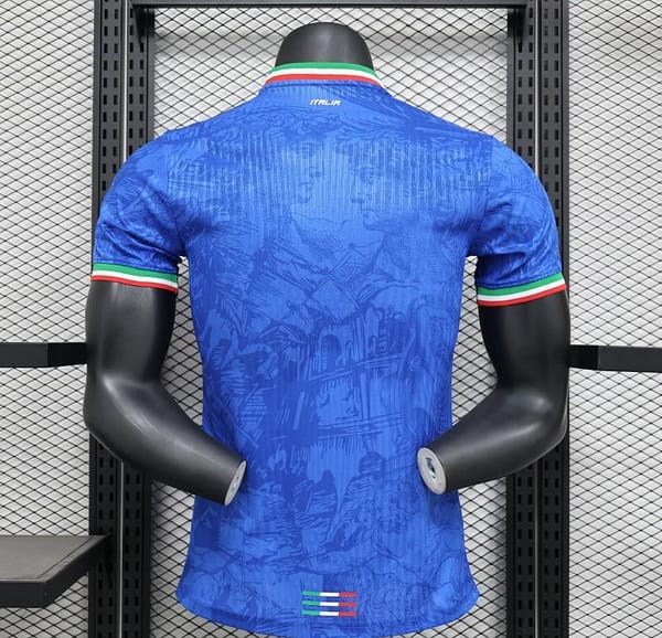 Player Version 2024 Italy Michelangelo Blue Special Training Jersey - Image 5