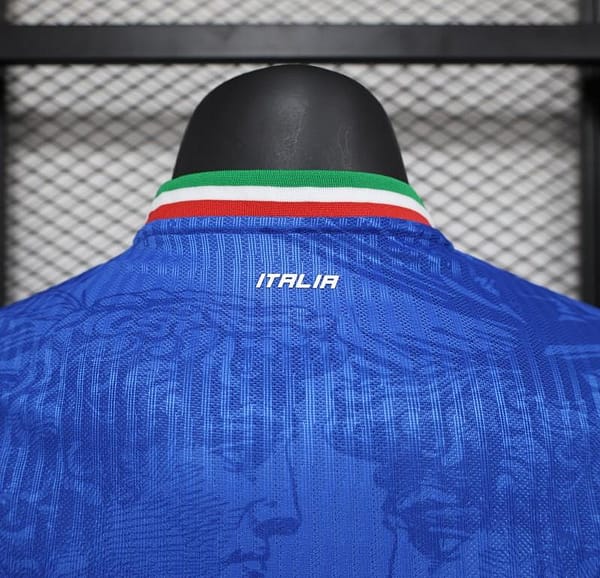 Player Version 2024 Italy Michelangelo Blue Special Training Jersey - Image 6