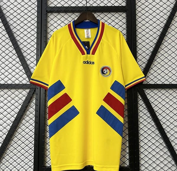 Retro 1994 Romania Home Jersey