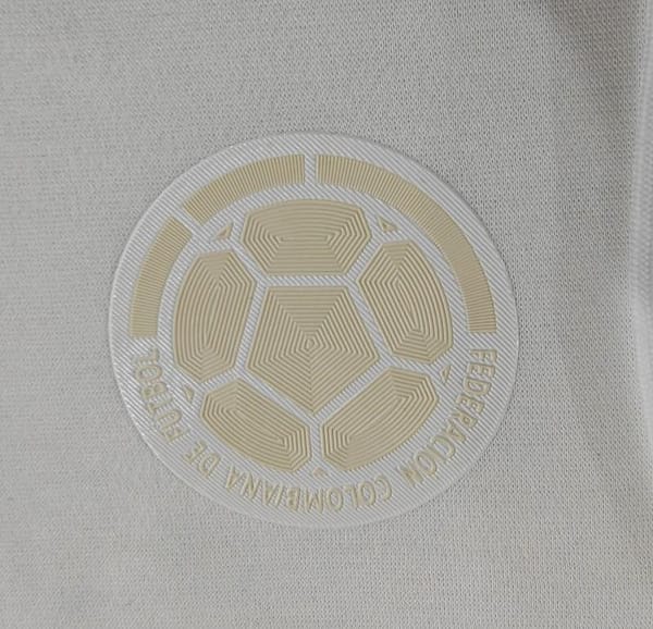 2024 Colombia 100th Black/Navy/Grey/Beige/White Hoodie With Golden Badge - Image 13