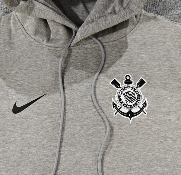 24/25 Corinthians Navy/Red/Black/Beige/Grey Hoodie WIth Black Badge - Image 4