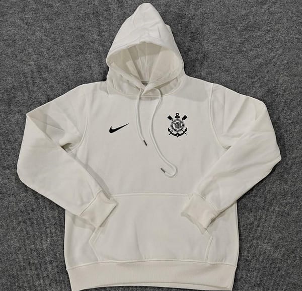 24/25 Corinthians Navy/Red/Black/Beige/Grey Hoodie WIth Black Badge - Image 8