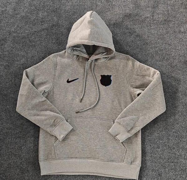 24/25 Barcelona Navy/Red/Black/Beige/Grey Hoodie WIth Black Badge - Image 7