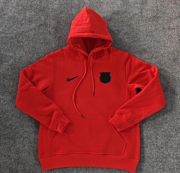 24/25 Barcelona Navy/Red/Black/Beige/Grey Hoodie WIth Black Badge - Image 9