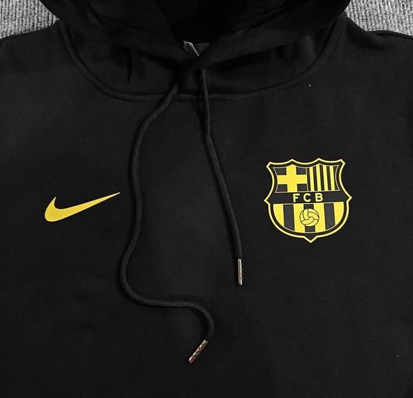 24/25 Barcelona Black Hoodie - Image 5