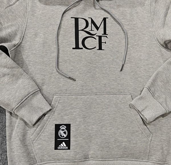 24/25 Real Madrid RMCF Beige/Grey/White/Navy/Black Hoodie - Image 10