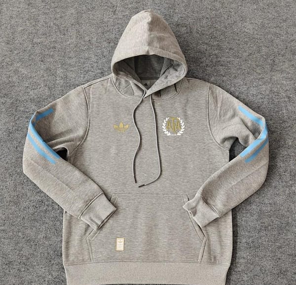 2024 Argentina 50th Anniversary Black/Navy/White/Grey/Beige 5 Color Hoodie - Image 11