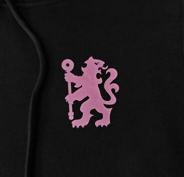 24/25 Chelsea White/Beige/Black Hoodie - Image 6