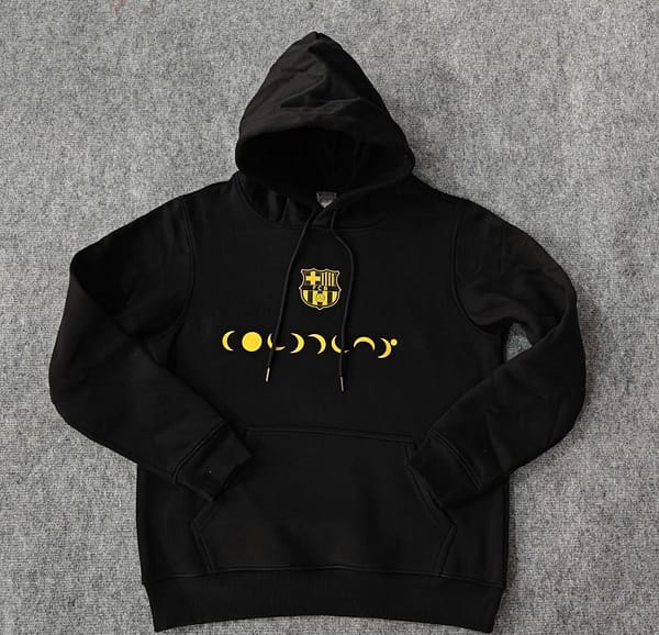 24/25 Barcelona x Coldplay Black/Navy/Red Hoodie - Image 2