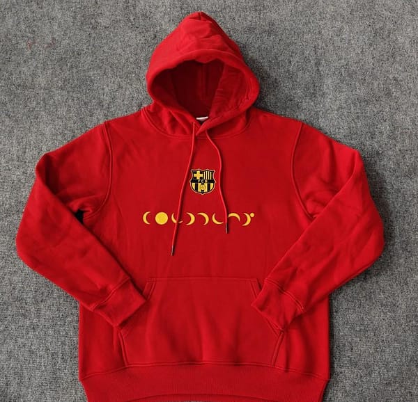 24/25 Barcelona x Coldplay Black/Navy/Red Hoodie - Image 4