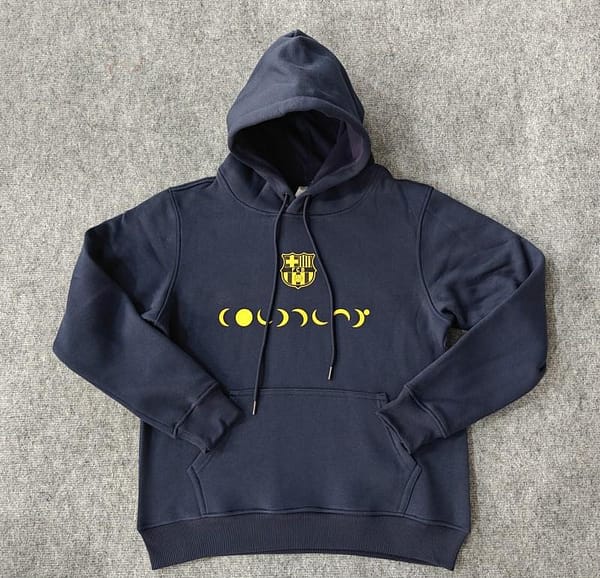 24/25 Barcelona x Coldplay Black/Navy/Red Hoodie - Image 5