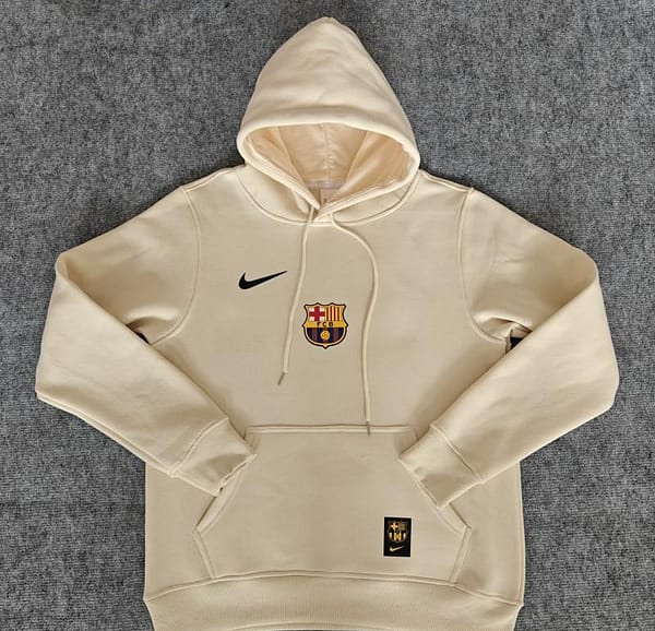 24/25 Barcelona Navy/Red/Black/Beige/Grey Hoodie - Image 2