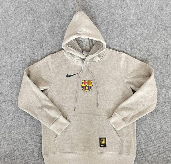 24/25 Barcelona Navy/Red/Black/Beige/Grey Hoodie - Image 3