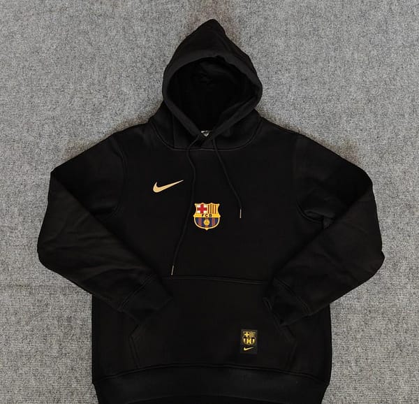 24/25 Barcelona Navy/Red/Black/Beige/Grey Hoodie - Image 10