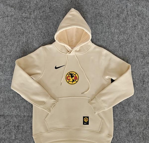 24/25 Club America Navy/Red/Black/Beige/Grey Hoodie - Image 2