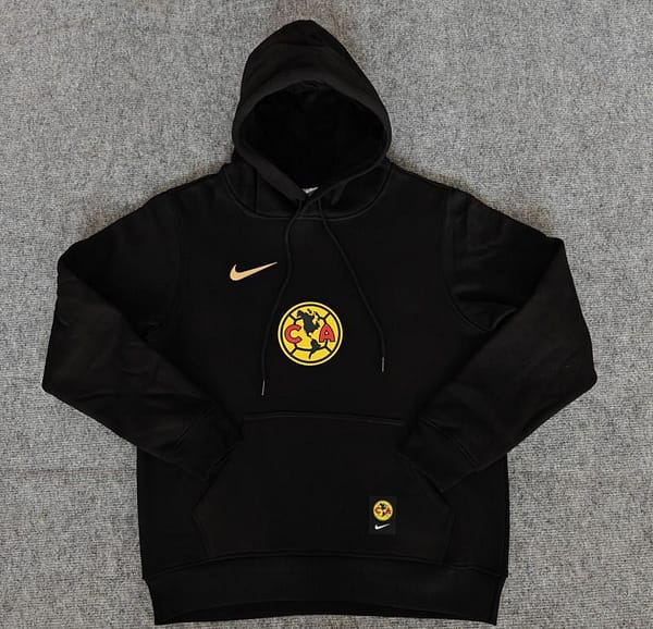 24/25 Club America Navy/Red/Black/Beige/Grey Hoodie - Image 7