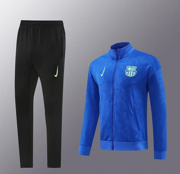 24/25 Barcelona Blue Full Zipper Jacket +Long Pants - Image 13