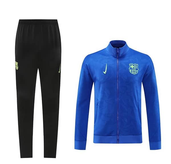 24/25 Barcelona Blue Full Zipper Jacket +Long Pants - Image 15