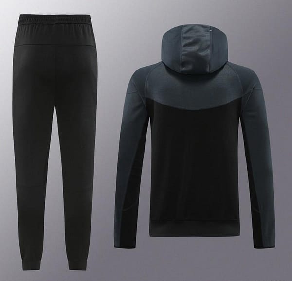 2024 Nike Grey/Black Full Zipper Jacket +Long Pants - Image 13