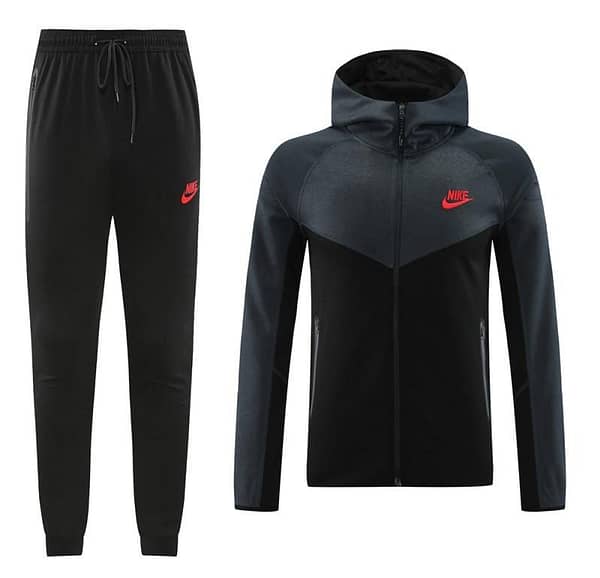 2024 Nike Grey/Black Full Zipper Jacket +Long Pants - Image 17